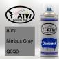 Preview: Audi, Nimbus Gray, Q0Q0: 400ml Sprühdose, von ATW Autoteile West.